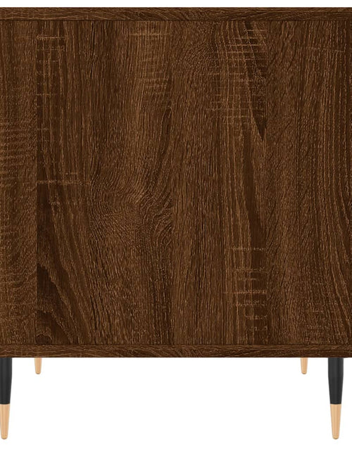 Încărcați imaginea în vizualizatorul Galerie, Măsuță de cafea, stejar maro, 50x46x50 cm, lemn prelucrat Lando - Lando
