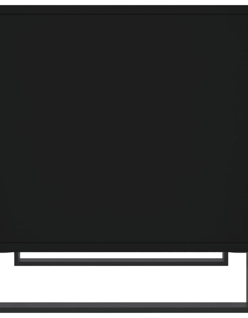 Загрузите изображение в средство просмотра галереи, Măsuțe de cafea, 2 buc., negru, 50x46x50 cm, lemn compozit Lando - Lando
