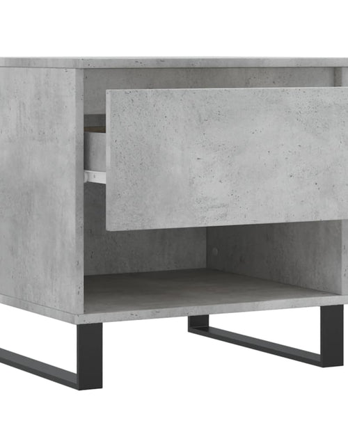 Загрузите изображение в средство просмотра галереи, Mese de cafea, 2 buc., gri beton, 50x46x50 cm, lemn compozit Lando - Lando
