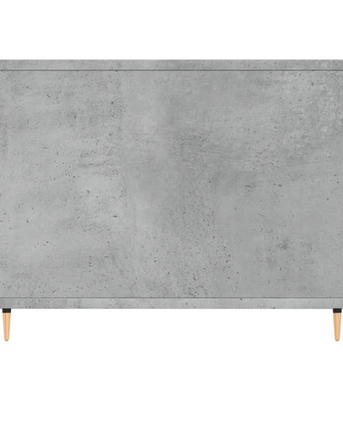 Încărcați imaginea în vizualizatorul Galerie, Măsuță de cafea, gri beton, 60x44,5x45 cm, lemn prelucrat Lando - Lando
