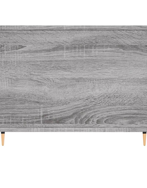 Încărcați imaginea în vizualizatorul Galerie, Măsuță de cafea, gri sonoma, 60x44,5x45 cm, lemn prelucrat Lando - Lando
