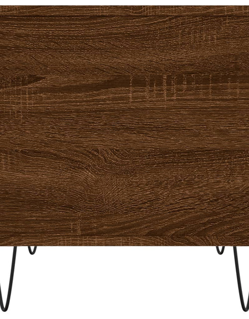 Încărcați imaginea în vizualizatorul Galerie, Măsuță de cafea, stejar maro, 60x44,5x45 cm, lemn prelucrat Lando - Lando
