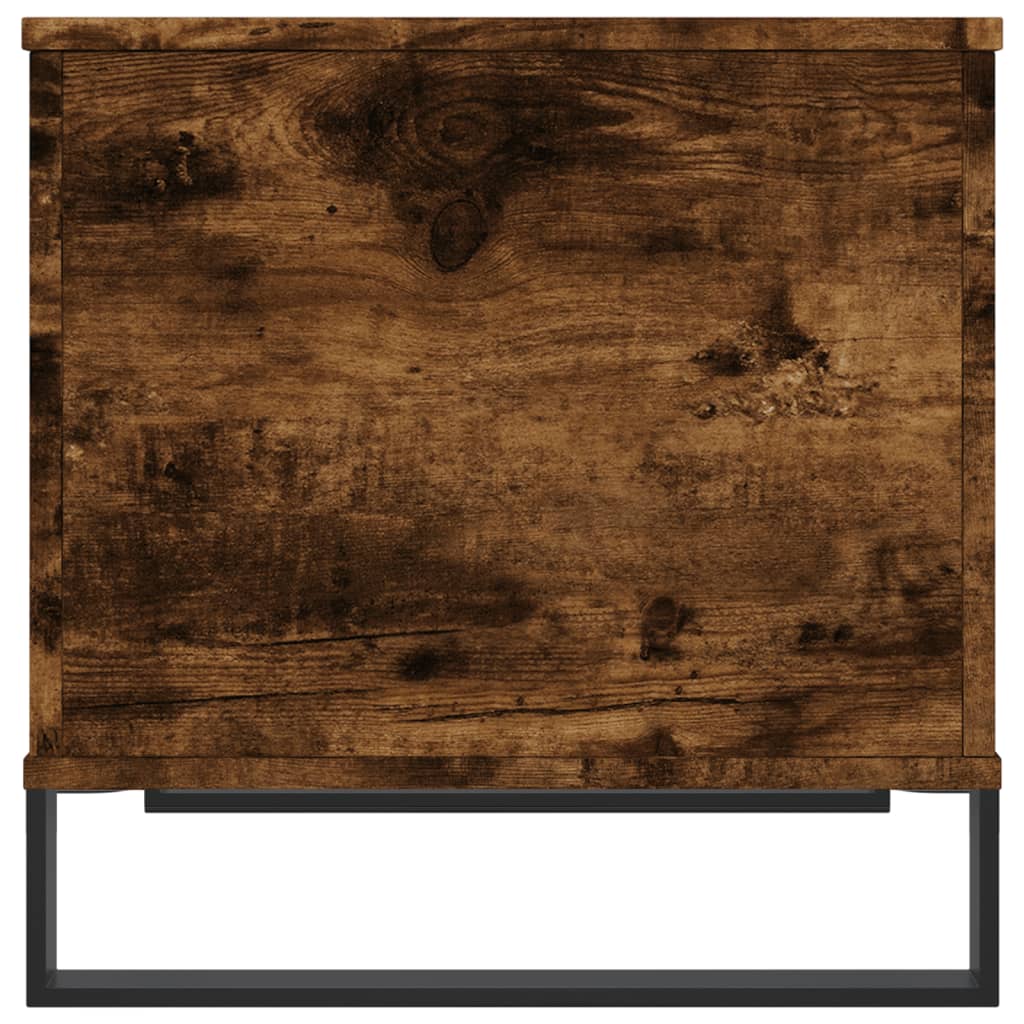 Măsuță de cafea, stejar fumuriu, 60x44,5x45 cm, lemn prelucrat Lando - Lando