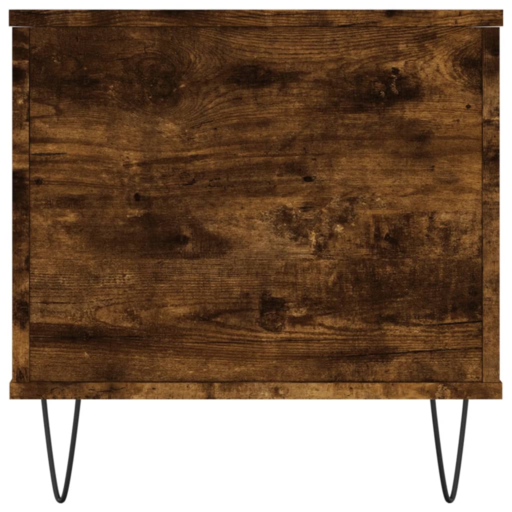 Măsuță de cafea, stejar fumuriu, 90x44,5x45 cm, lemn compozit Lando - Lando