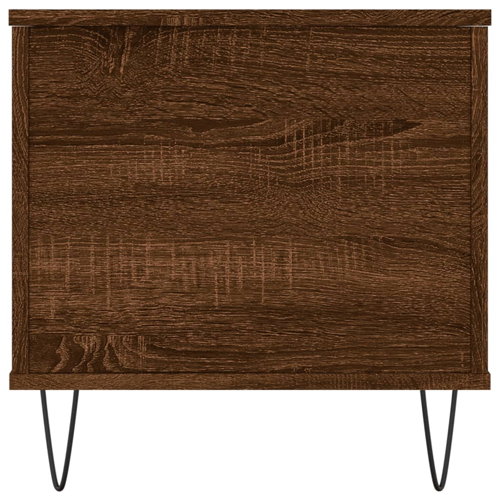 Măsuță de cafea, stejar maro, 90x44,5x45 cm, lemn compozit Lando - Lando