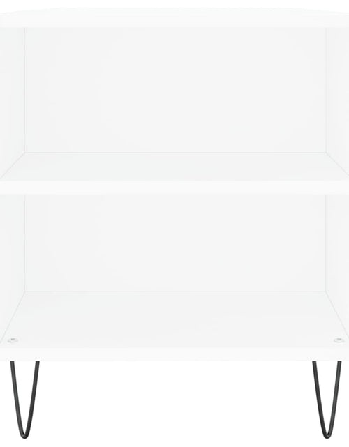 Загрузите изображение в средство просмотра галереи, Măsuță de cafea, alb, 102x44,5x50 cm, lemn prelucrat Lando - Lando
