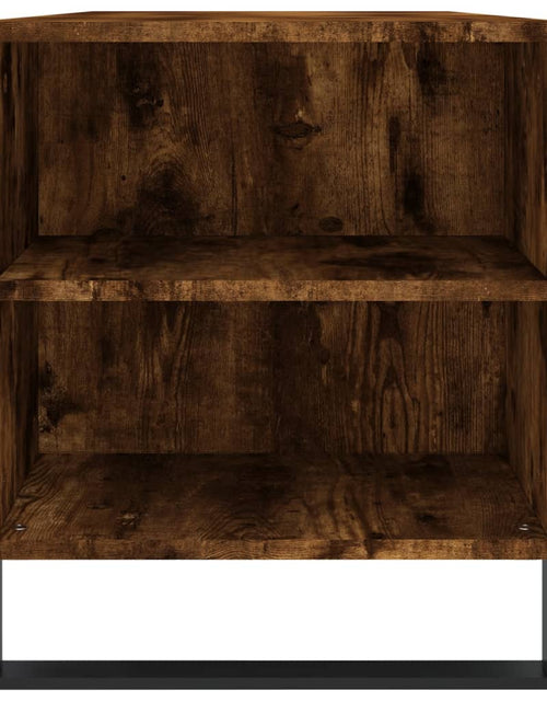 Încărcați imaginea în vizualizatorul Galerie, Măsuță de cafea, stejar afumat, 102x44,5x50 cm, lemn prelucrat Lando - Lando
