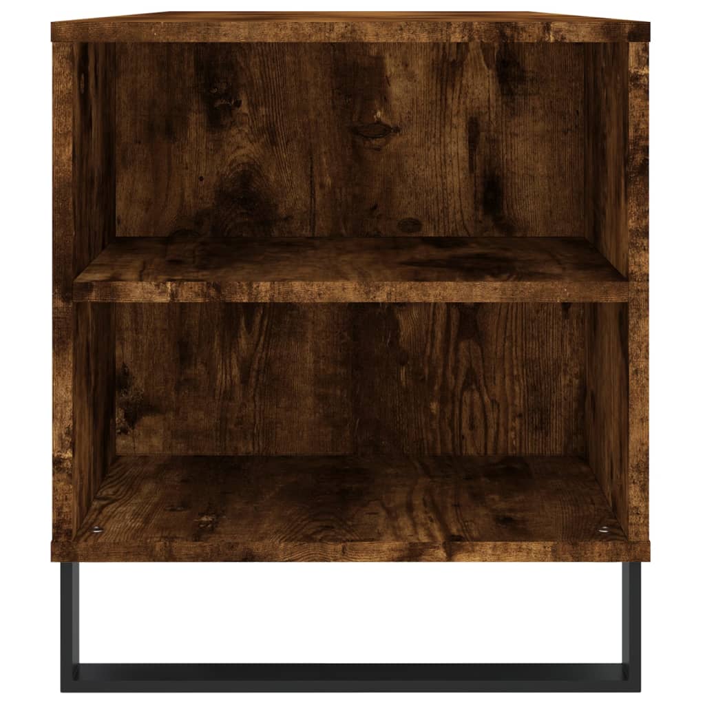 Măsuță de cafea, stejar afumat, 102x44,5x50 cm, lemn prelucrat Lando - Lando