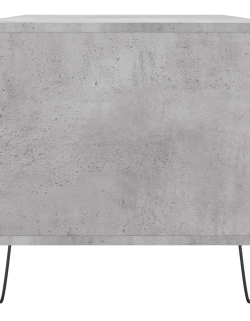 Încărcați imaginea în vizualizatorul Galerie, Măsuță de cafea, gri beton, 90x49x45 cm, lemn prelucrat Lando - Lando
