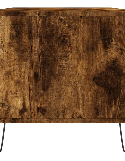 Загрузите изображение в средство просмотра галереи, Măsuță de cafea, stejar fumuriu, 90x49x45 cm, lemn prelucrat Lando - Lando

