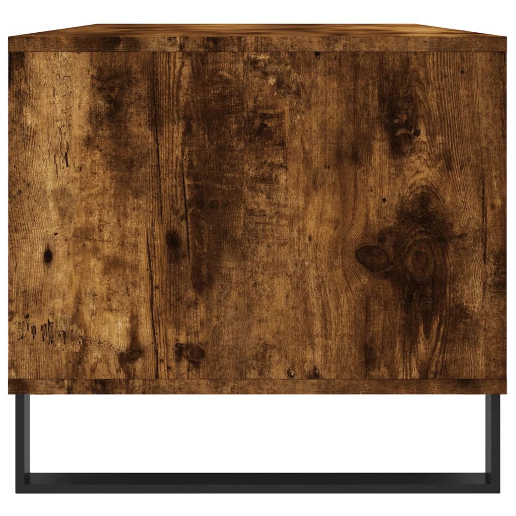 Măsuță de cafea, stejar fumuriu, 90x49x45 cm, lemn prelucrat Lando - Lando