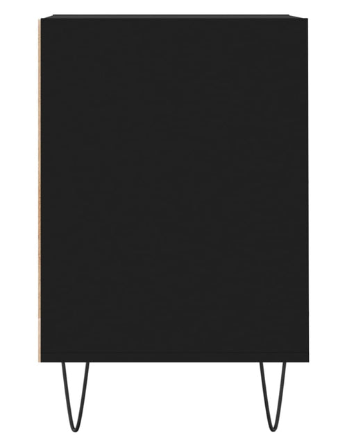 Загрузите изображение в средство просмотра галереи, Comodă TV, negru, 100x35x55 cm, lemn prelucrat Lando - Lando
