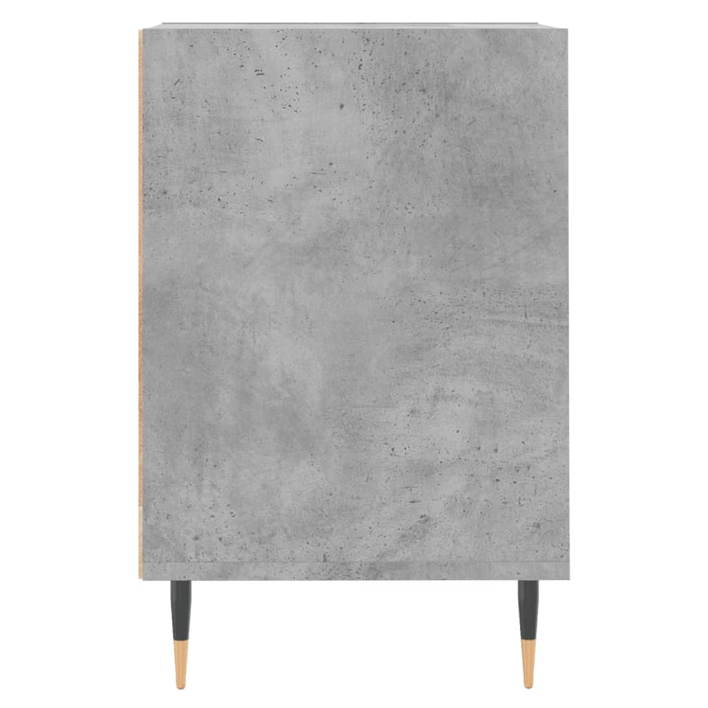 Comodă TV, gri beton, 160x35x55 cm, lemn prelucrat Lando - Lando