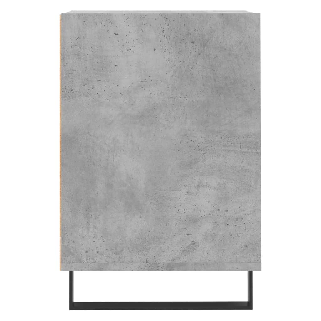 Comodă TV, gri beton, 160x35x55 cm, lemn prelucrat Lando - Lando