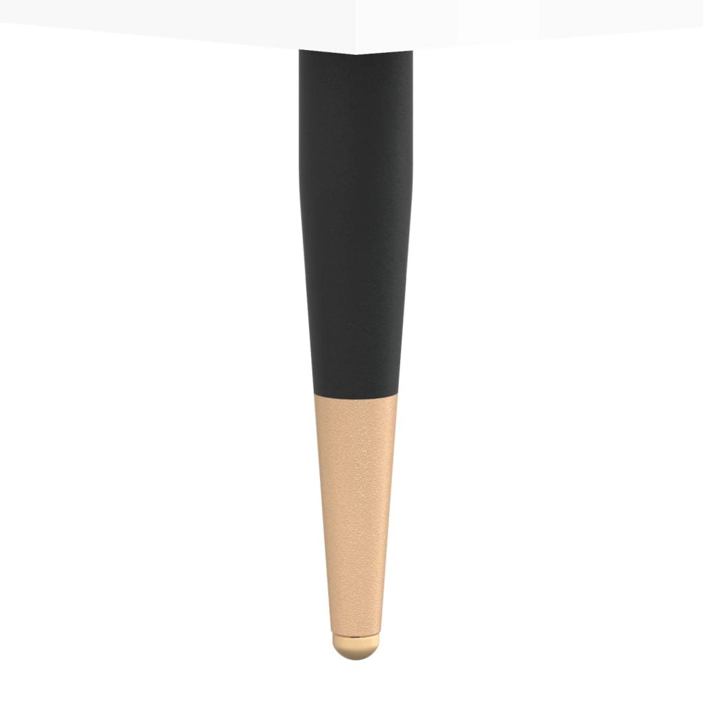Pantofar, alb extralucios, 102x36x60 cm, lemn compozit Lando - Lando