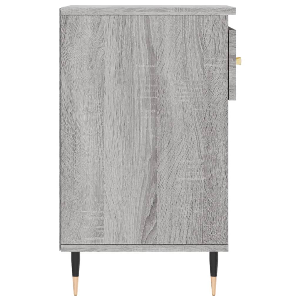 Pantofar, gri sonoma, 102x36x60 cm, lemn prelucrat Lando - Lando
