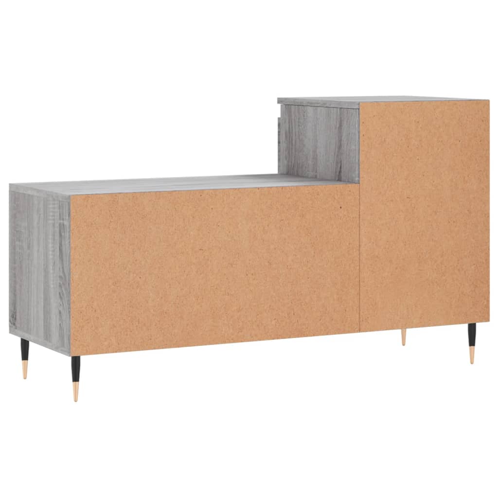 Pantofar, gri sonoma, 102x36x60 cm, lemn prelucrat Lando - Lando