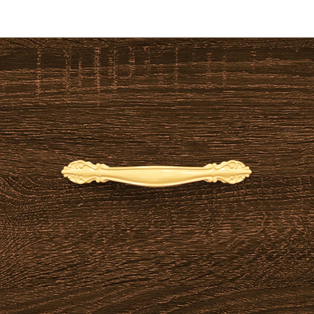 Pantofar, stejar maro, 102x36x60 cm, lemn prelucrat Lando - Lando
