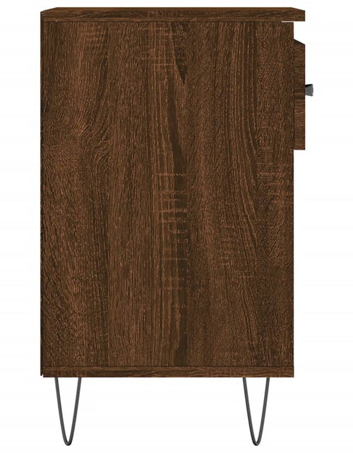 Încărcați imaginea în vizualizatorul Galerie, Pantofar, stejar maro, 102x36x60 cm, lemn prelucrat Lando - Lando
