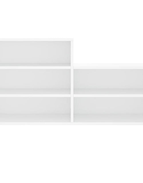 Încărcați imaginea în vizualizatorul Galerie, Pantofar, alb, 102x36x60 cm, lemn compozit Lando - Lando
