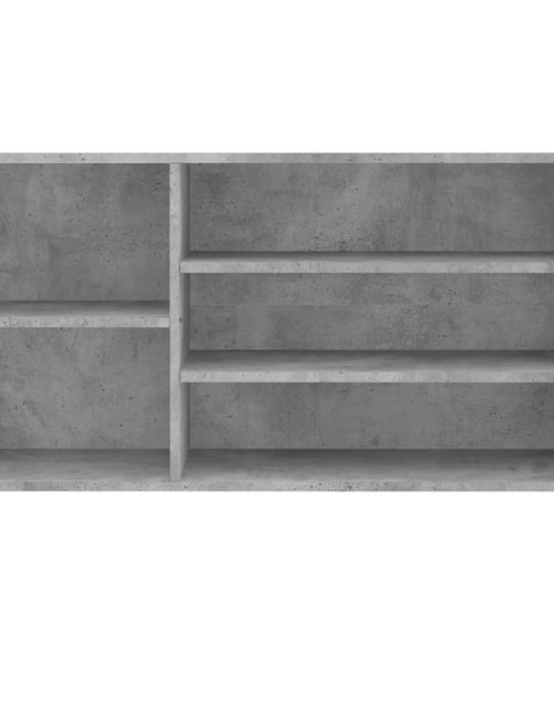 Încărcați imaginea în vizualizatorul Galerie, Pantofar, gri beton, 102x36x60 cm, lemn prelucrat Lando - Lando
