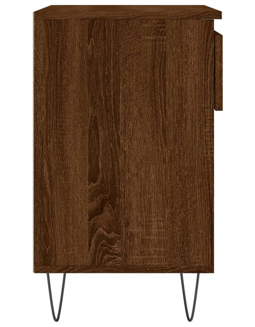 Încărcați imaginea în vizualizatorul Galerie, Pantofar, stejar maro, 70x36x60 cm, lemn prelucrat Lando - Lando
