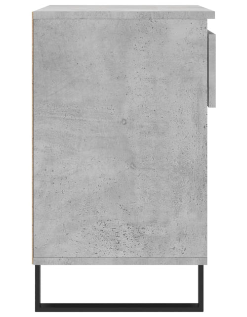 Încărcați imaginea în vizualizatorul Galerie, Pantofar, gri beton, 70x36x60 cm, lemn prelucrat Lando - Lando
