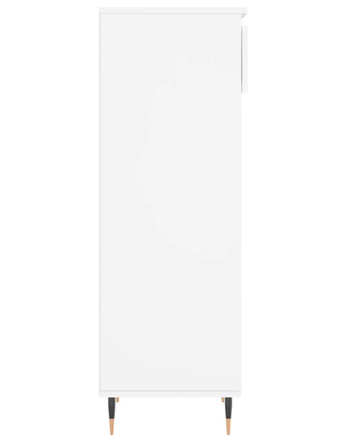 Încărcați imaginea în vizualizatorul Galerie, Pantofar, alb, 40x36x105 cm, lemn compozit Lando - Lando
