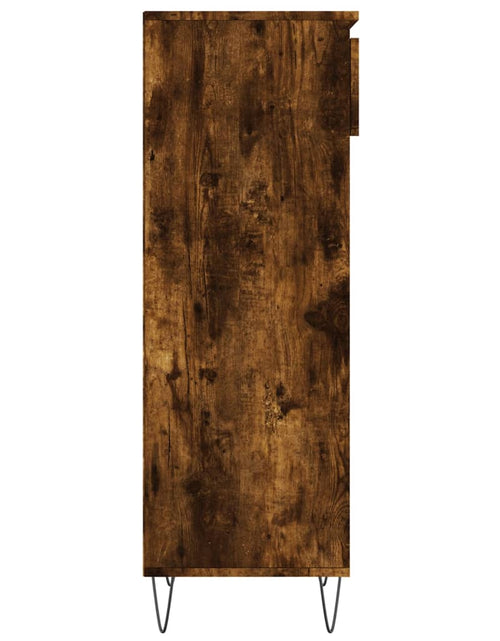 Încărcați imaginea în vizualizatorul Galerie, Pantofar, stejar fumuriu, 40x36x105 cm, lemn compozit Lando - Lando
