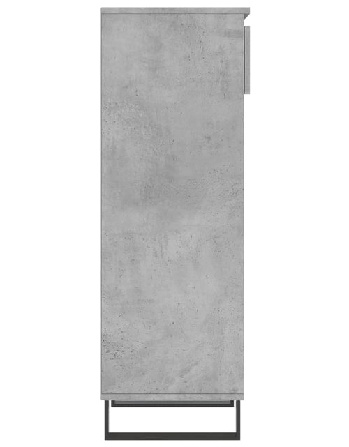 Încărcați imaginea în vizualizatorul Galerie, Pantofar, gri beton, 40x36x105 cm, lemn prelucrat - Lando
