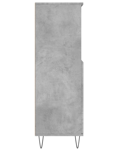 Încărcați imaginea în vizualizatorul Galerie, Dulap înalt, gri beton, 60x36x110 cm, lemn compozit - Lando
