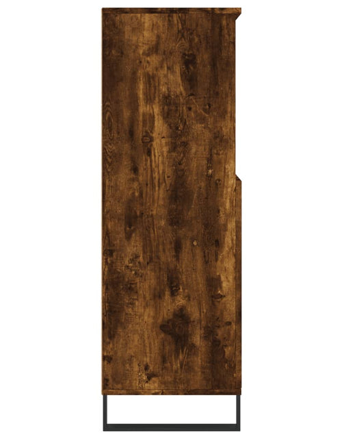 Încărcați imaginea în vizualizatorul Galerie, Dulap înalt, stejar fumuriu, 60x36x110 cm, lemn prelucrat - Lando
