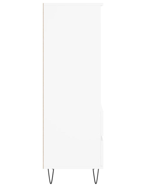 Загрузите изображение в средство просмотра галереи, Dulap înalt, alb, 40x36x110 cm, lemn compozit - Lando

