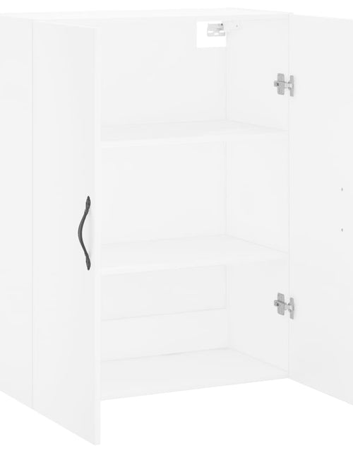 Загрузите изображение в средство просмотра галереи, Dulap montat pe perete, alb, 69,5x34x90 cm, lemn prelucrat - Lando
