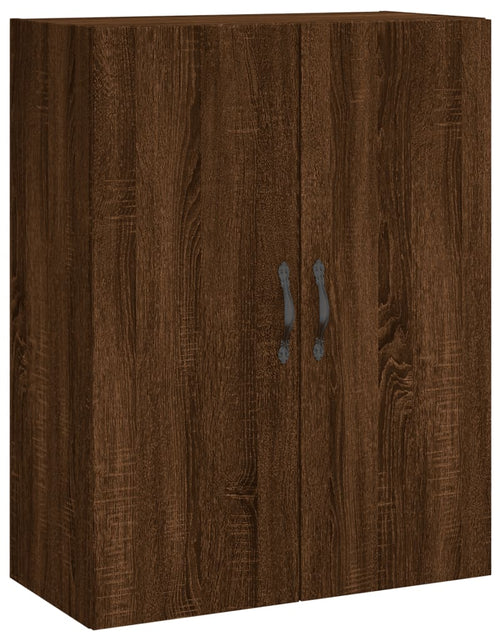 Încărcați imaginea în vizualizatorul Galerie, Dulap pe perete, stejar maro, 69,5x34x90 cm, lemn prelucrat - Lando
