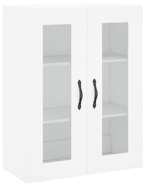 Încărcați imaginea în vizualizatorul Galerie, Dulap cu montaj pe perete, alb extralucios, 69,5x34x90 cm - Lando
