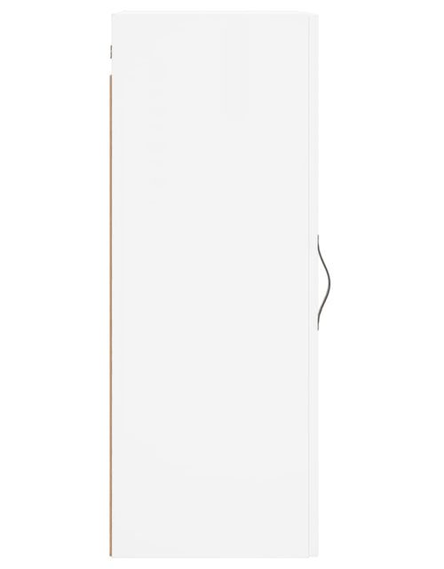 Încărcați imaginea în vizualizatorul Galerie, Dulap de perete, alb, 34,5x34x90 cm, lemn prelucrat - Lando
