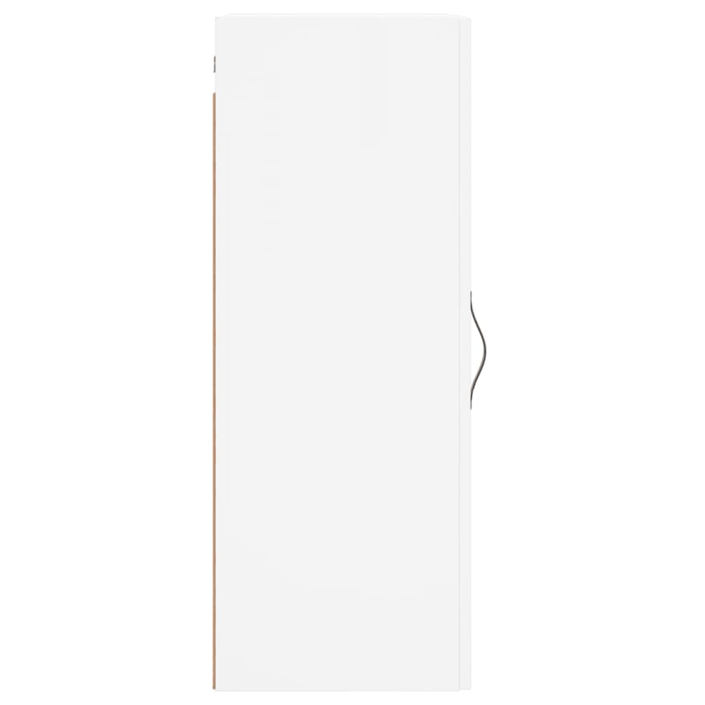 Dulap de perete, alb, 34,5x34x90 cm, lemn prelucrat - Lando