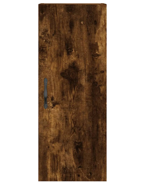 Încărcați imaginea în vizualizatorul Galerie, Dulap de perete, stejar fumuriu, 34,5x34x90 cm, lemn prelucrat - Lando
