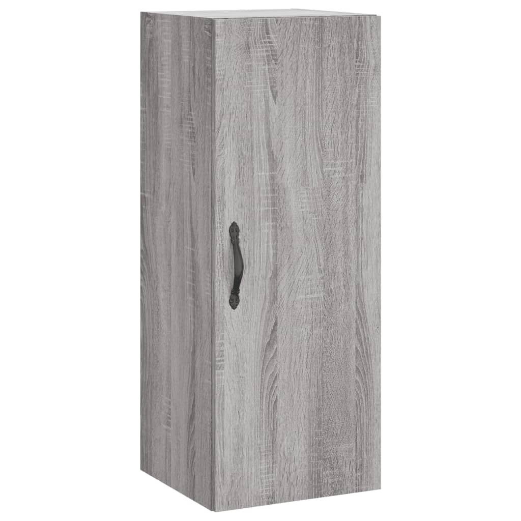 Dulap de perete, gri sonoma, 34,5x34x90 cm, lemn prelucrat - Lando