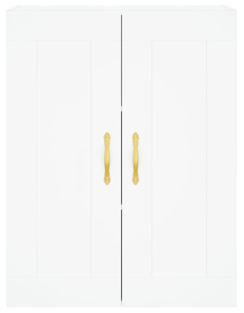 Încărcați imaginea în vizualizatorul Galerie, Dulap montat pe perete, alb, 69,5x34x90 cm, lemn prelucrat - Lando
