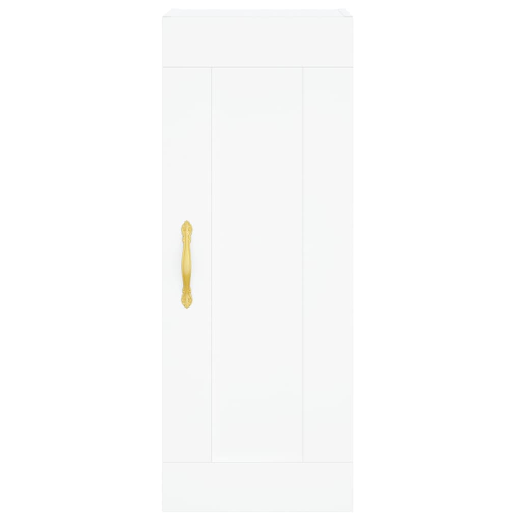 Dulap de perete, alb, 34,5x34x90 cm, lemn prelucrat - Lando