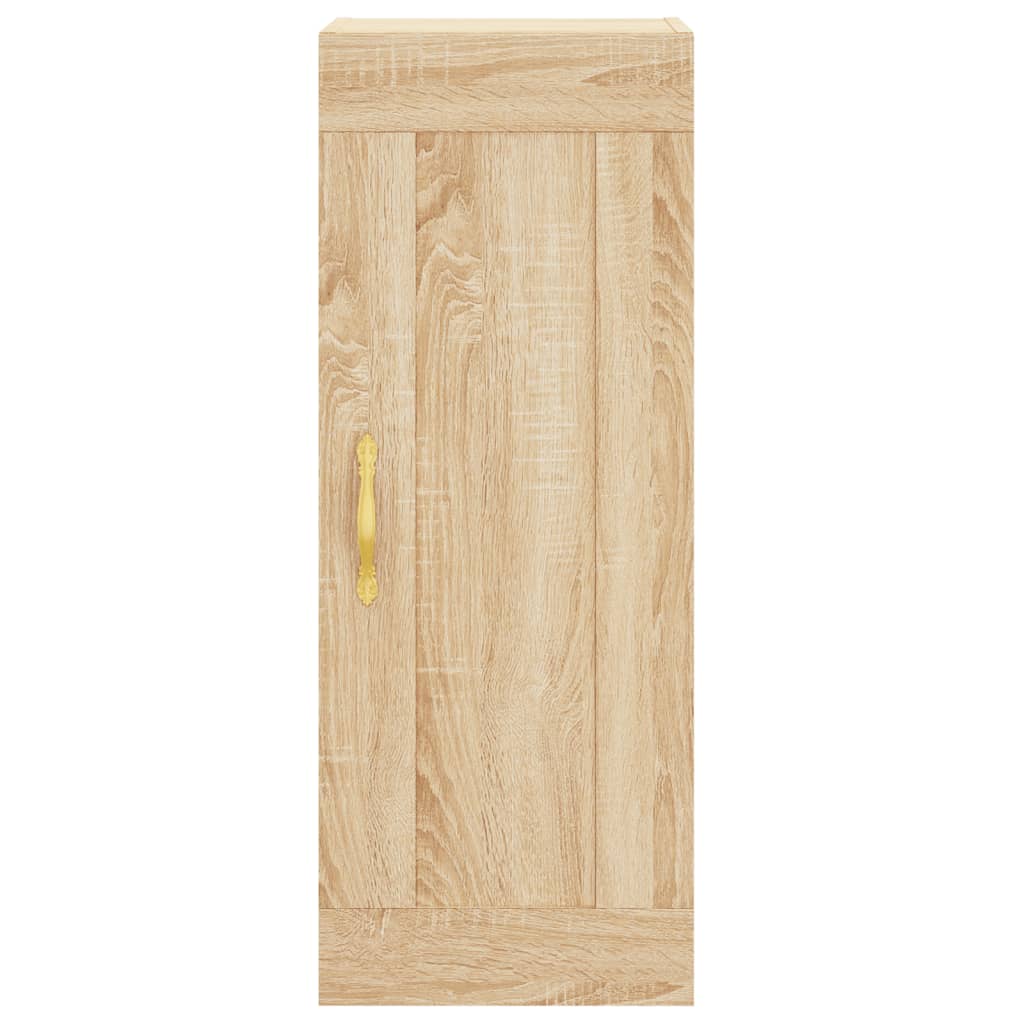 Dulap de perete, stejar sonoma, 34,5x34x90 cm, lemn prelucrat - Lando