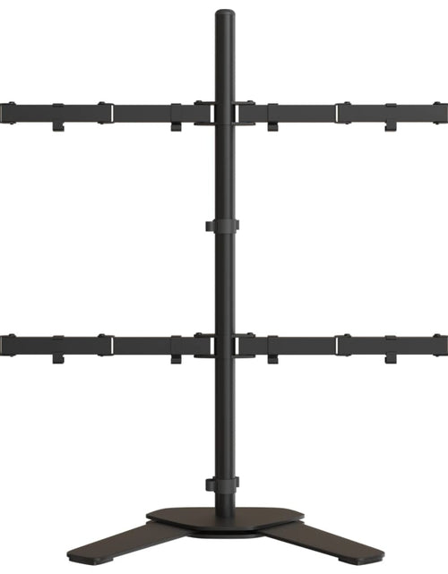 Încărcați imaginea în vizualizatorul Galerie, Suport de perete pentru monitor VESA 75/100 mm, negru,
