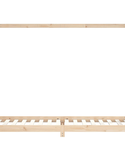 Încărcați imaginea în vizualizatorul Galerie, Cadru pat pentru copii, 2x(80x200) cm, lemn masiv de pin - Lando
