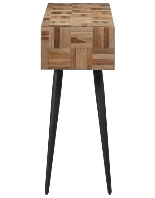 Загрузите изображение в средство просмотра галереи, Masă consolă, 110x34x80 cm, lemn masiv de tec reciclat - Lando
