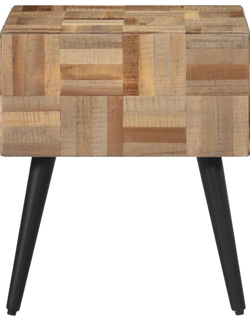 Загрузите изображение в средство просмотра галереи, Masă laterală, 40x40x45 cm, lemn masiv de tec reciclat - Lando
