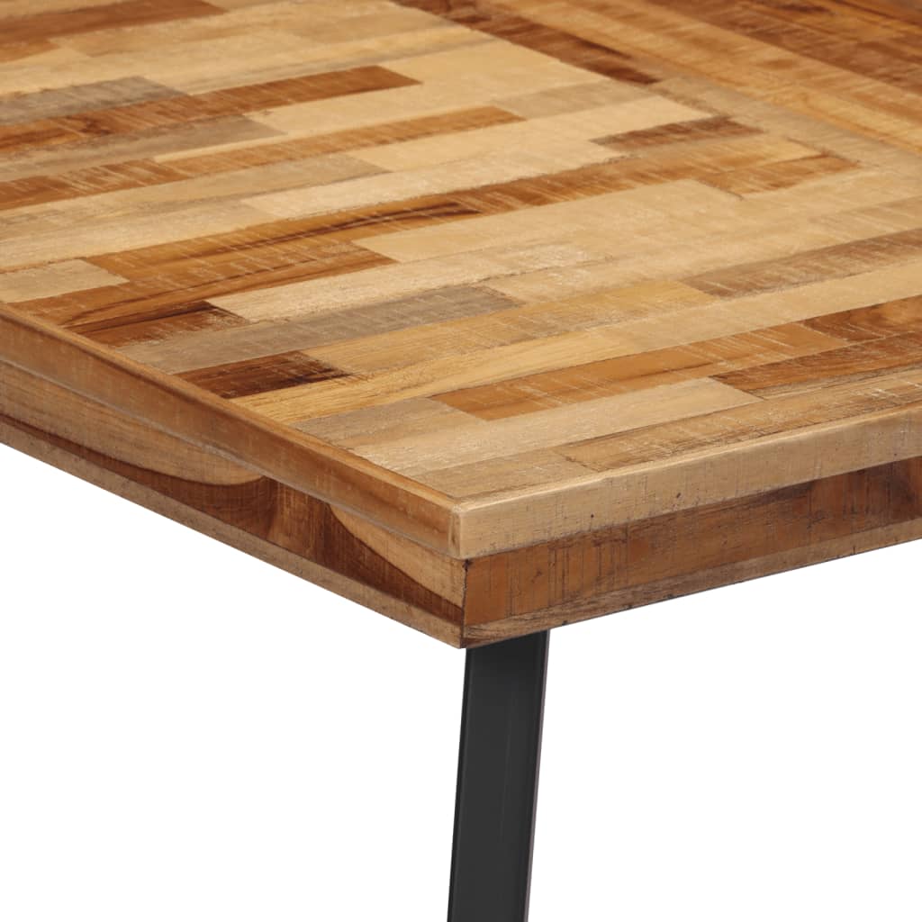Masă de sufragerie, 148x97x76 cm, lemn masiv de tec - Lando