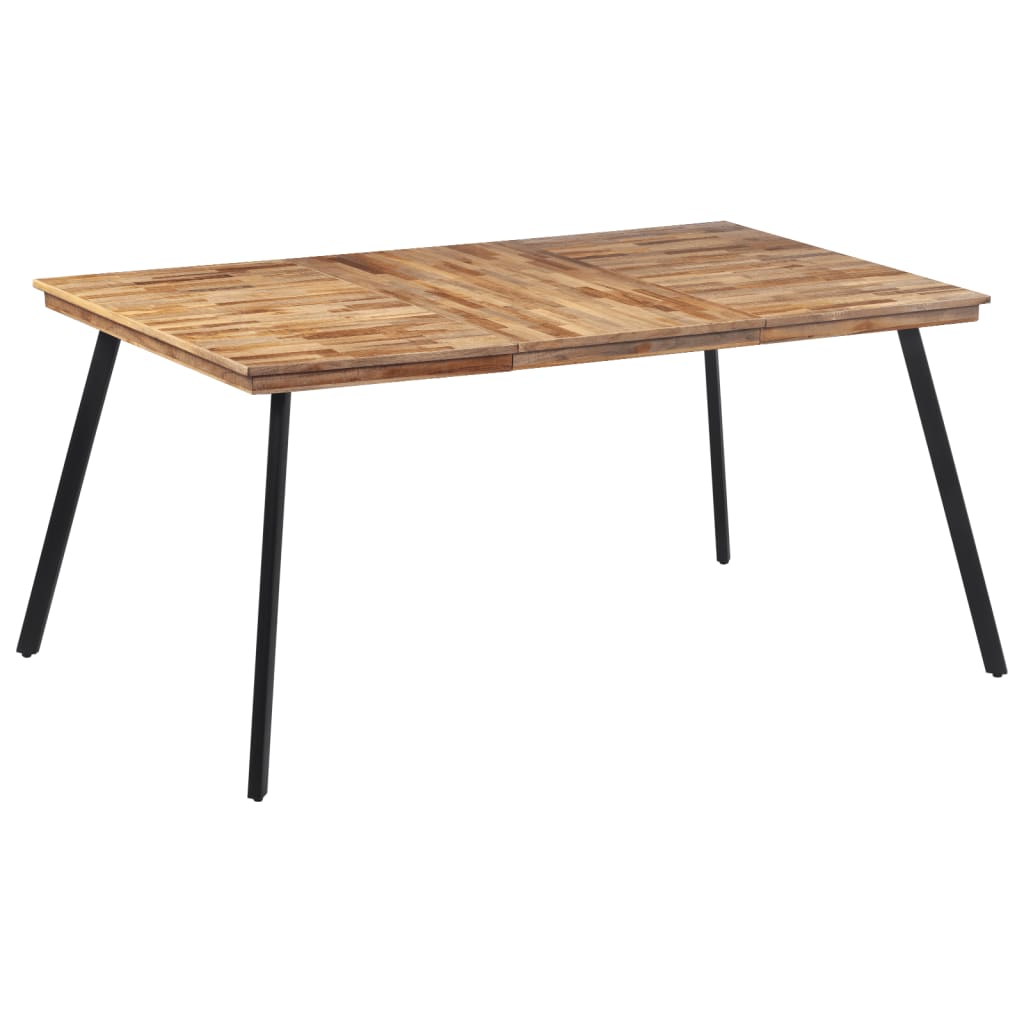 Masă de sufragerie, 169x98,5x76 cm, lemn masiv de tec - Lando