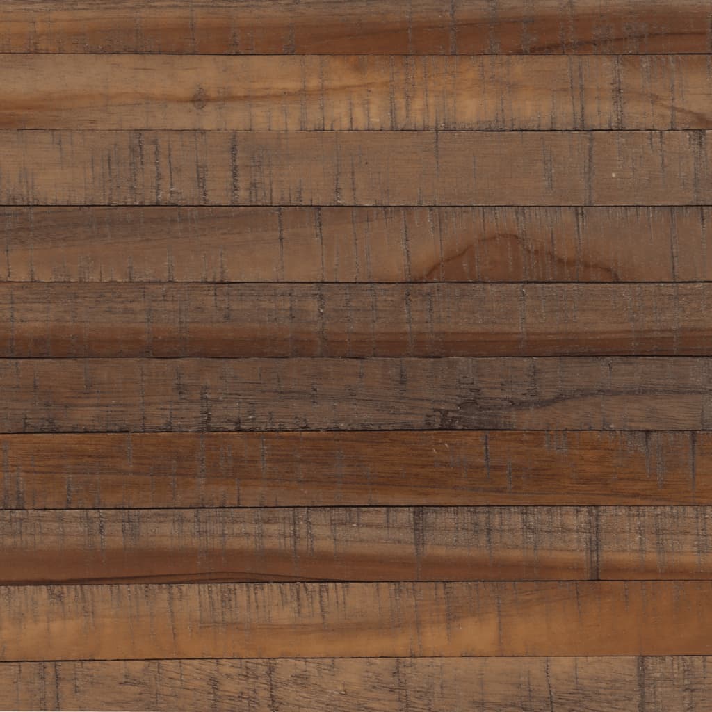 Suporturi de plante, 3 piese, lemn masiv de tec - Lando